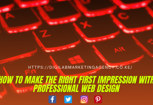How to Make the Right First Impression with Professional Web Design