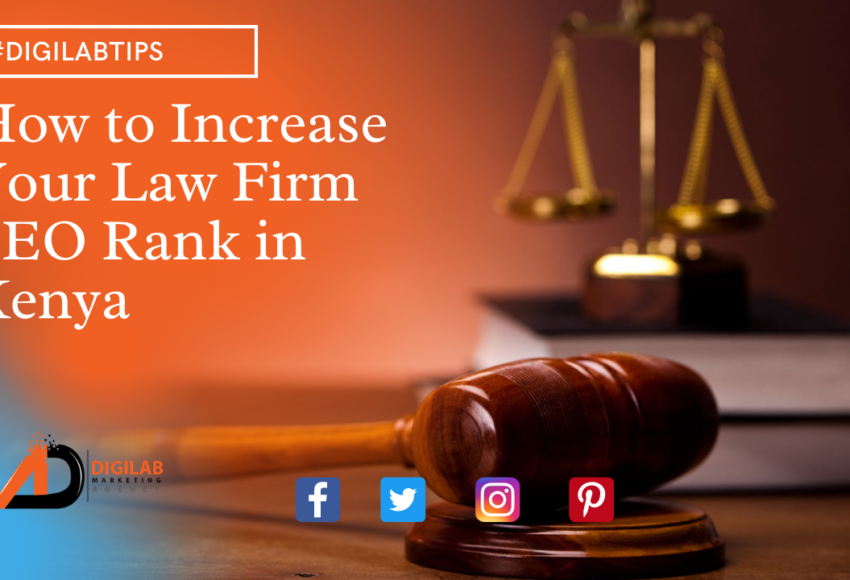 How to Increase Your Law Firm SEO Rank in Kenya