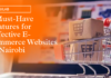 5 Must-Have Features for Effective E-commerce Websites in Nairobi
